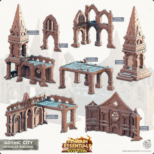 Gothic City Modular Building