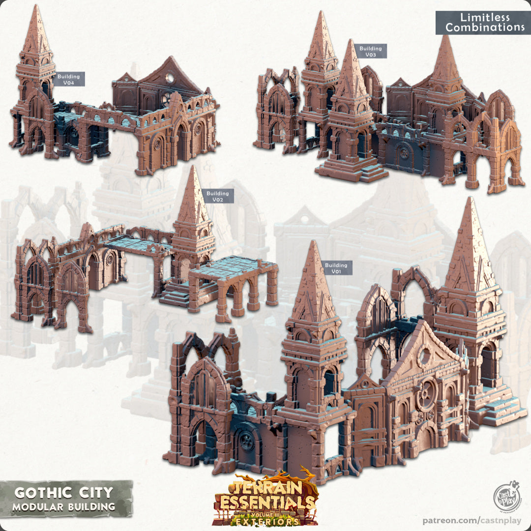 Gothic City Modular Building