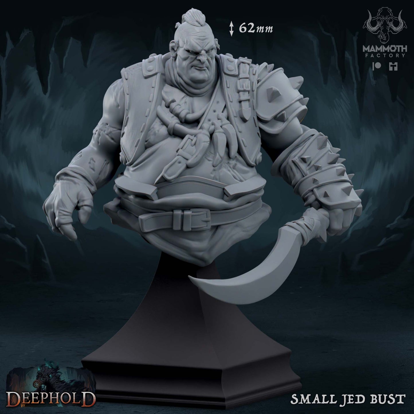 Small Jed Bust | Deephold