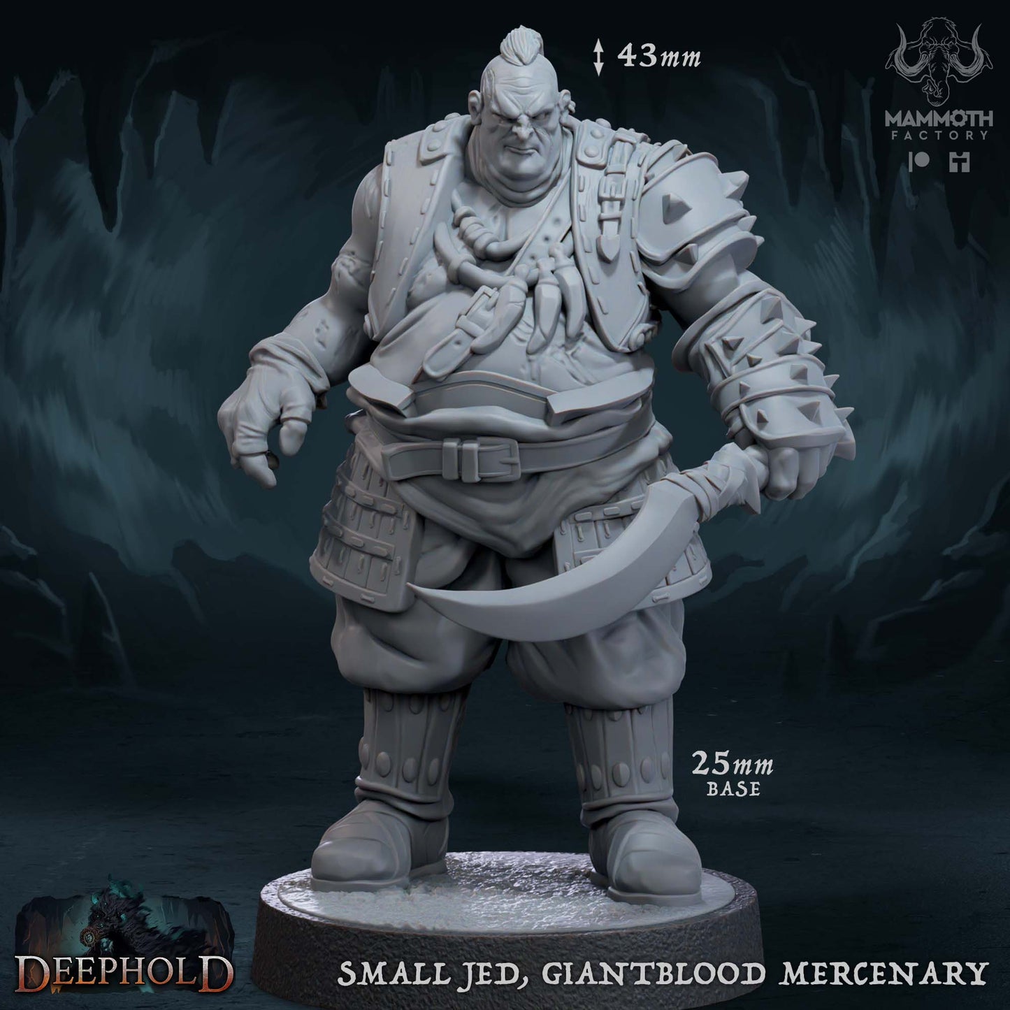 Small Jed, Giantblood Mercenary | Deephold