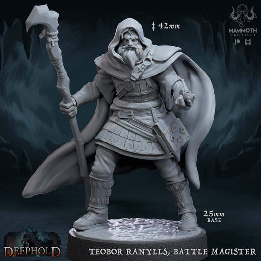 Teobor Ranylls, Battle Magister | Deephold