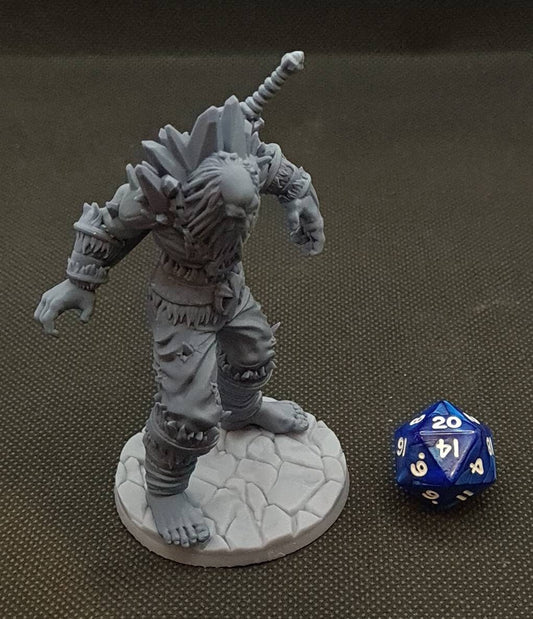 Frost Giant | RPG Miniature for Dungeons and Dragons|Pathfinder|Tabletop | Giant Miniature | Cast N Play