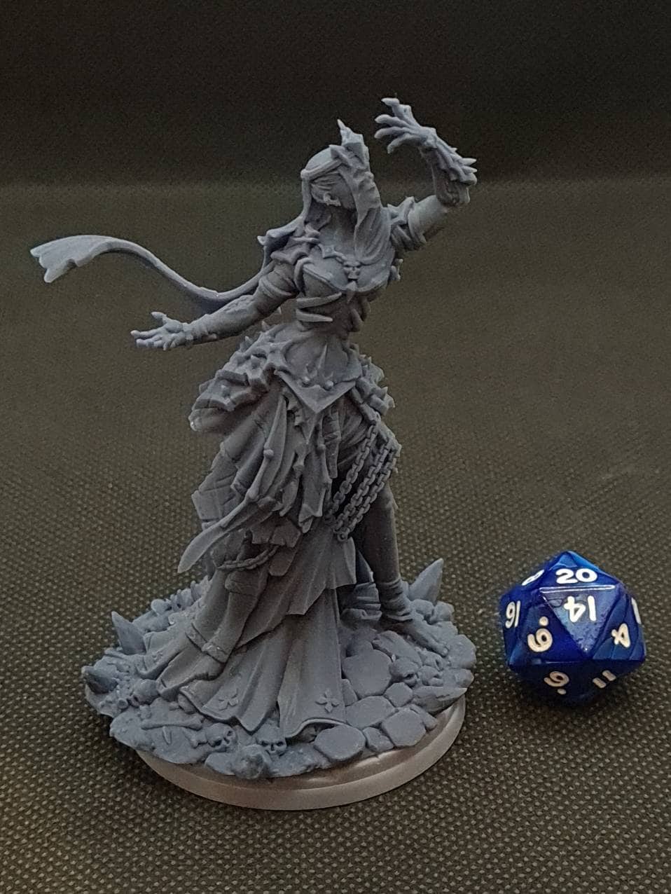 Queen of the Undying | RPG Miniature for Dungeons and Dragons|Pathfinder|Tabletop Wargaming | Miniature | Cast N Play