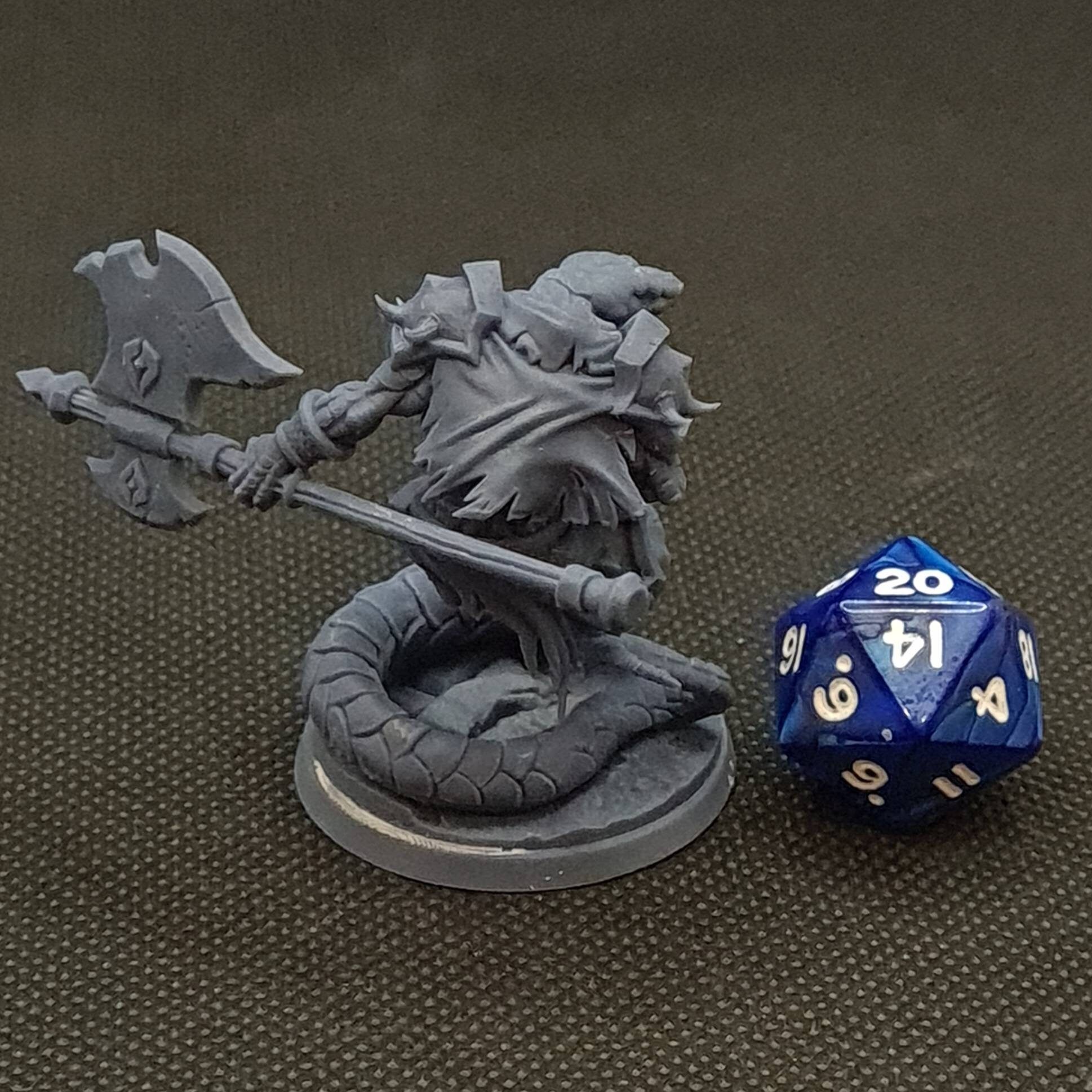 Yuddrakh Warriors | RPG Miniature for Dungeons and Dragons|Pathfinder|Tabletop Wargaming | Humanoid Miniature | Cast N Play