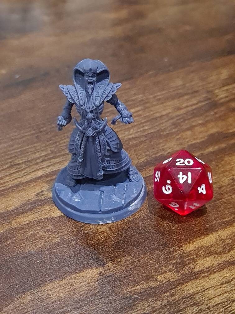 Mummy King | RPG Miniature for Dungeons and Dragons|Pathfinder|Tabletop Wargaming | Miniature | Cast N Play
