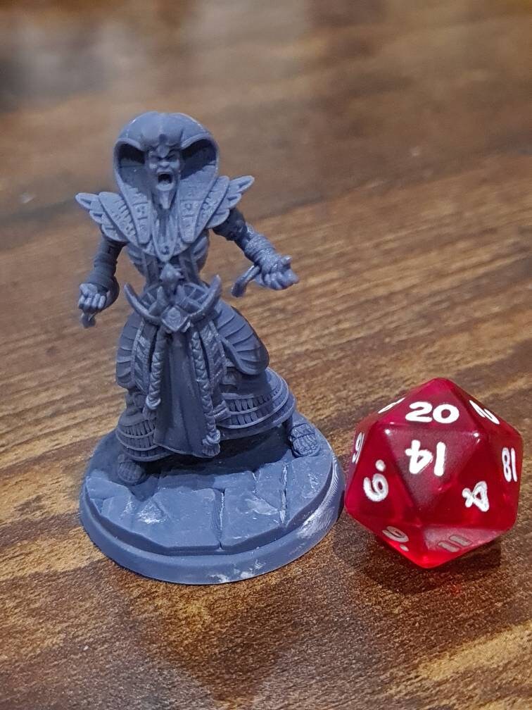 Mummy King | RPG Miniature for Dungeons and Dragons|Pathfinder|Tabletop Wargaming | Miniature | Cast N Play