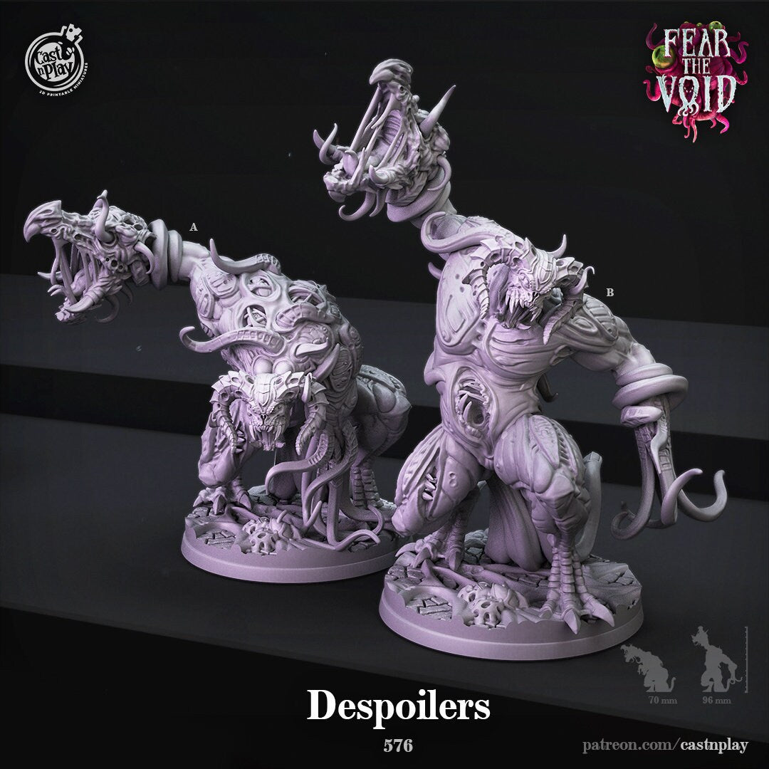 Despoiler | RPG Miniature for Dungeons and Dragons|Pathfinder|Tabletop Wargaming | Monster Miniature | Cast N Play