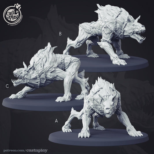 Garm | RPG Miniature for Dungeons and Dragons|Pathfinder|Tabletop Wargaming | Miniature | Cast N Play