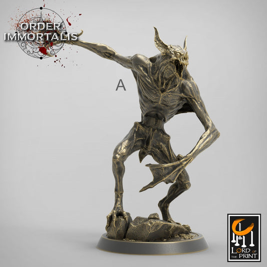 Imperfect Vampire | RPG Miniature for Dungeons and Dragons|Pathfinder|Tabletop Wargaming | Vampire Miniature | Lord of the Print