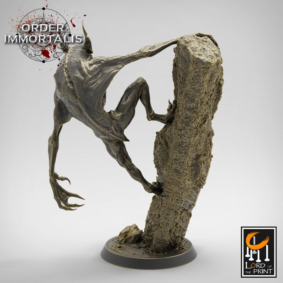 Imperfect Vampire | RPG Miniature for Dungeons and Dragons|Pathfinder|Tabletop Wargaming | Vampire Miniature | Lord of the Print