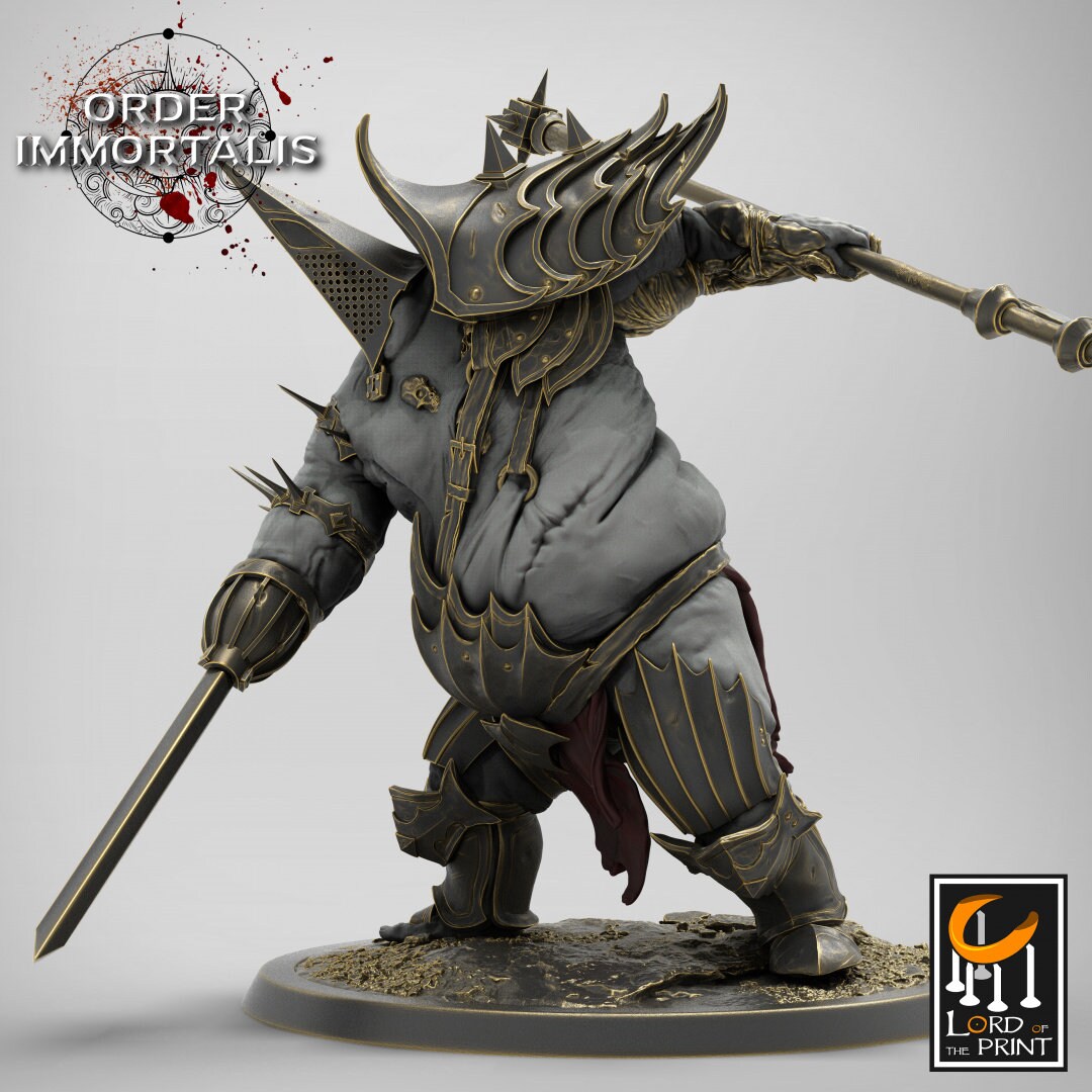 Tormentor | RPG Miniature for Dungeons and Dragons|Pathfinder|Tabletop Wargaming | Monster Miniature | Lord of the Print