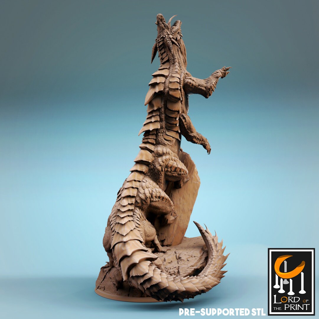 Adult Behir | RPG Miniature for Dungeons and Dragons|Pathfinder|Tabletop Wargaming | Monster Miniature | Lord of the Print