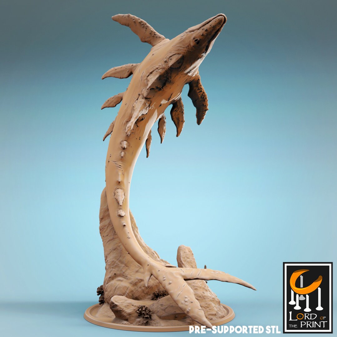 Bearded Whales | RPG Miniature for Dungeons and Dragons|Pathfinder|Tabletop Wargaming | Mounted Miniature | Lord of the Print