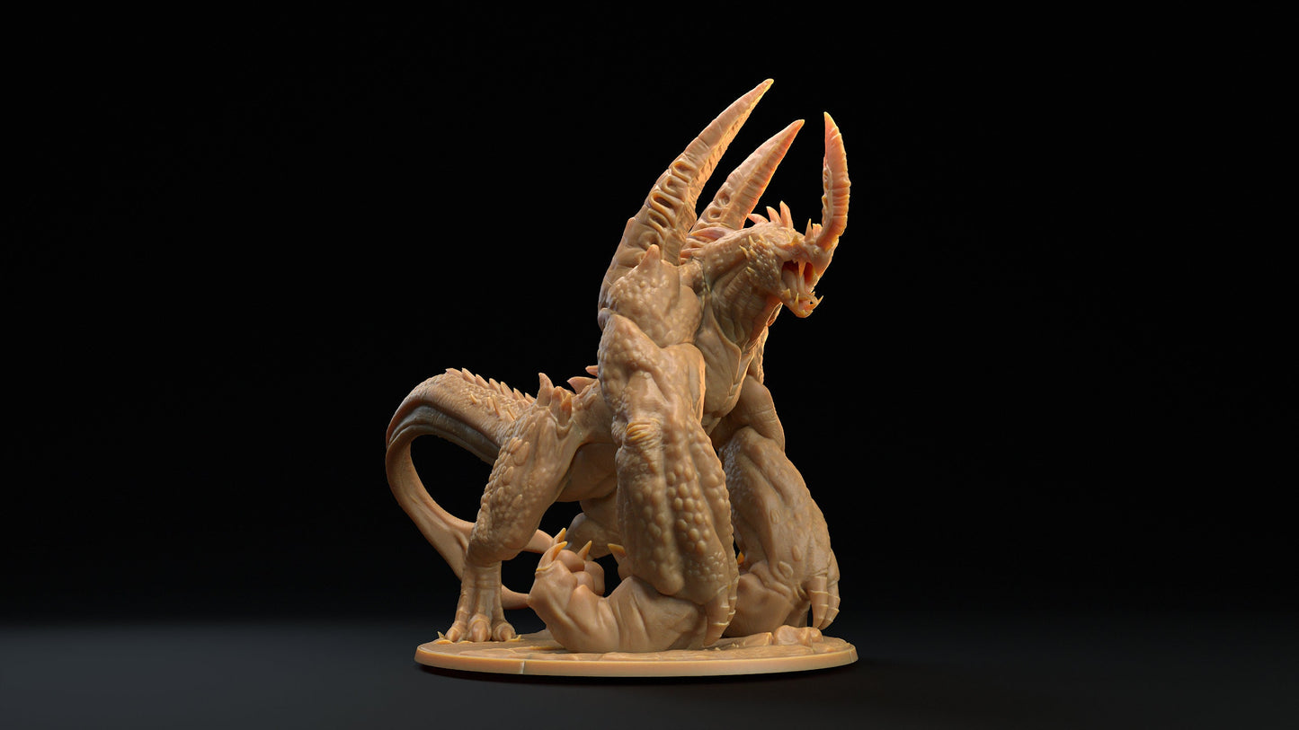 Inazu | RPG Miniature for Dungeons and Dragons|Pathfinder|Tabletop Wargaming | Dragon Miniature | Dragon Trappers Lodge