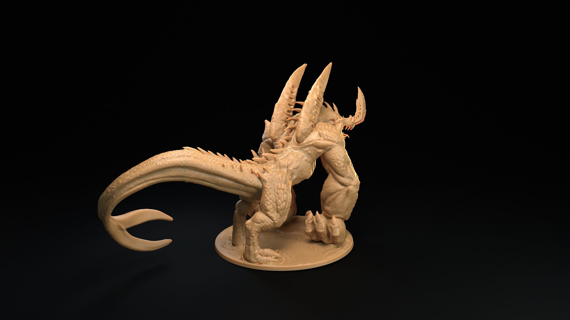 Inazu | RPG Miniature for Dungeons and Dragons|Pathfinder|Tabletop Wargaming | Dragon Miniature | Dragon Trappers Lodge