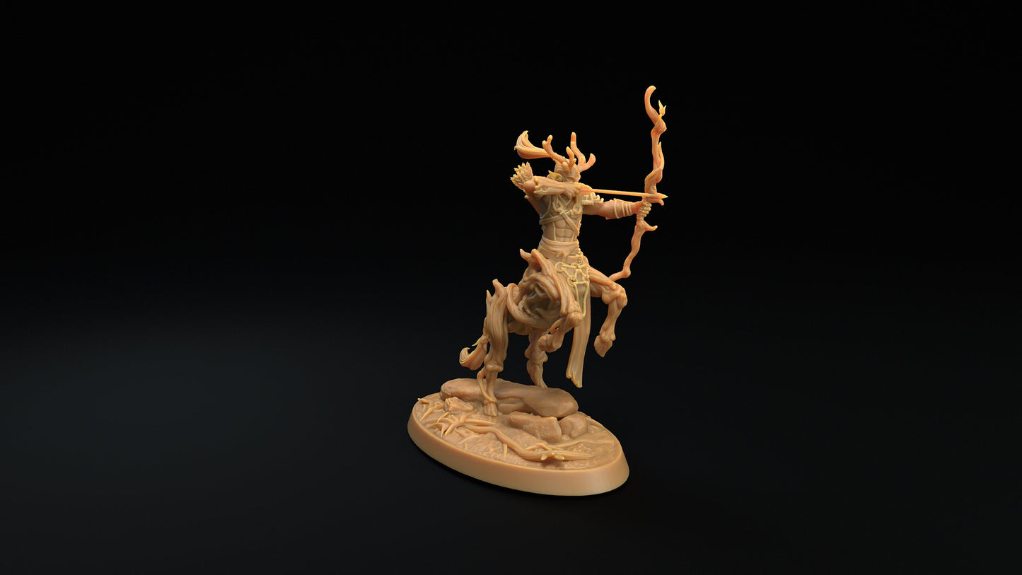 Centaur Chief | RPG Miniature for Dungeons and Dragons|Pathfinder|Tabletop Wargaming | Fey Miniature | Dragon Trappers Lodge