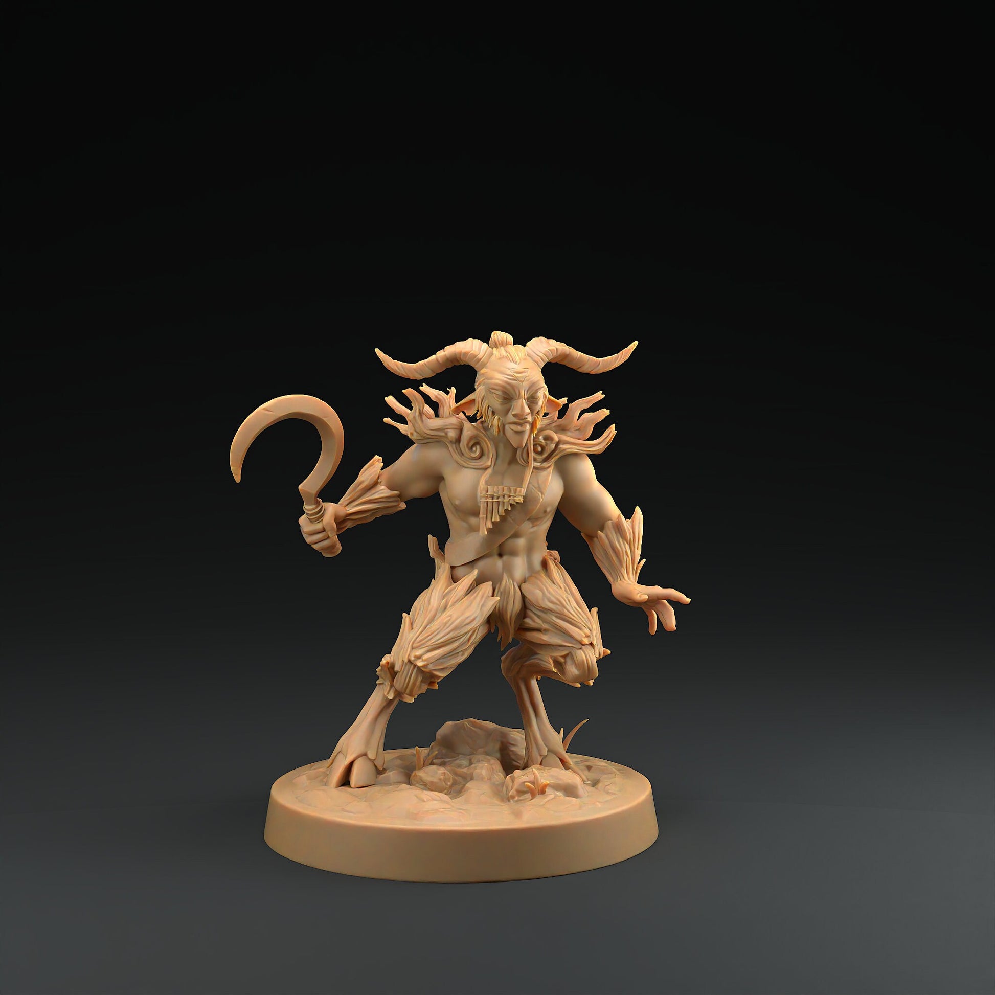 Modular Fauns | RPG Miniature for Dungeons and Dragons|Pathfinder|Tabletop Wargaming | Fey Miniature | Dragon Trappers Lodge
