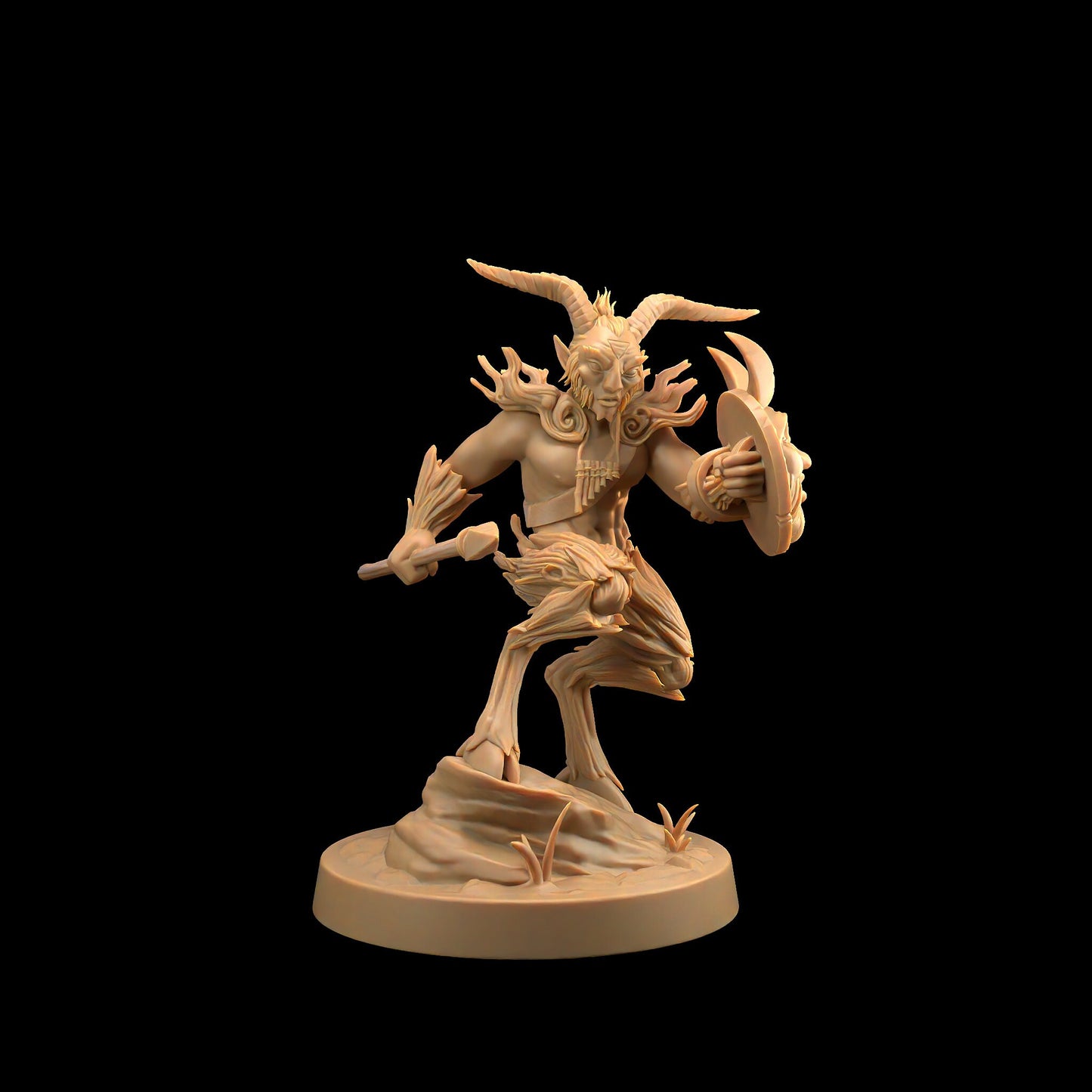 Modular Fauns | RPG Miniature for Dungeons and Dragons|Pathfinder|Tabletop Wargaming | Fey Miniature | Dragon Trappers Lodge