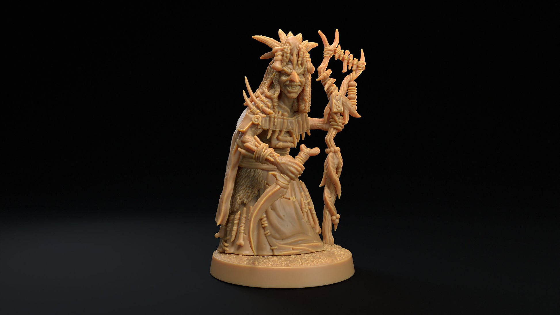 Swamp Hags | RPG Miniature for Dungeons and Dragons|Pathfinder|Tabletop Wargaming | Fey Miniature | Dragon Trappers Lodge