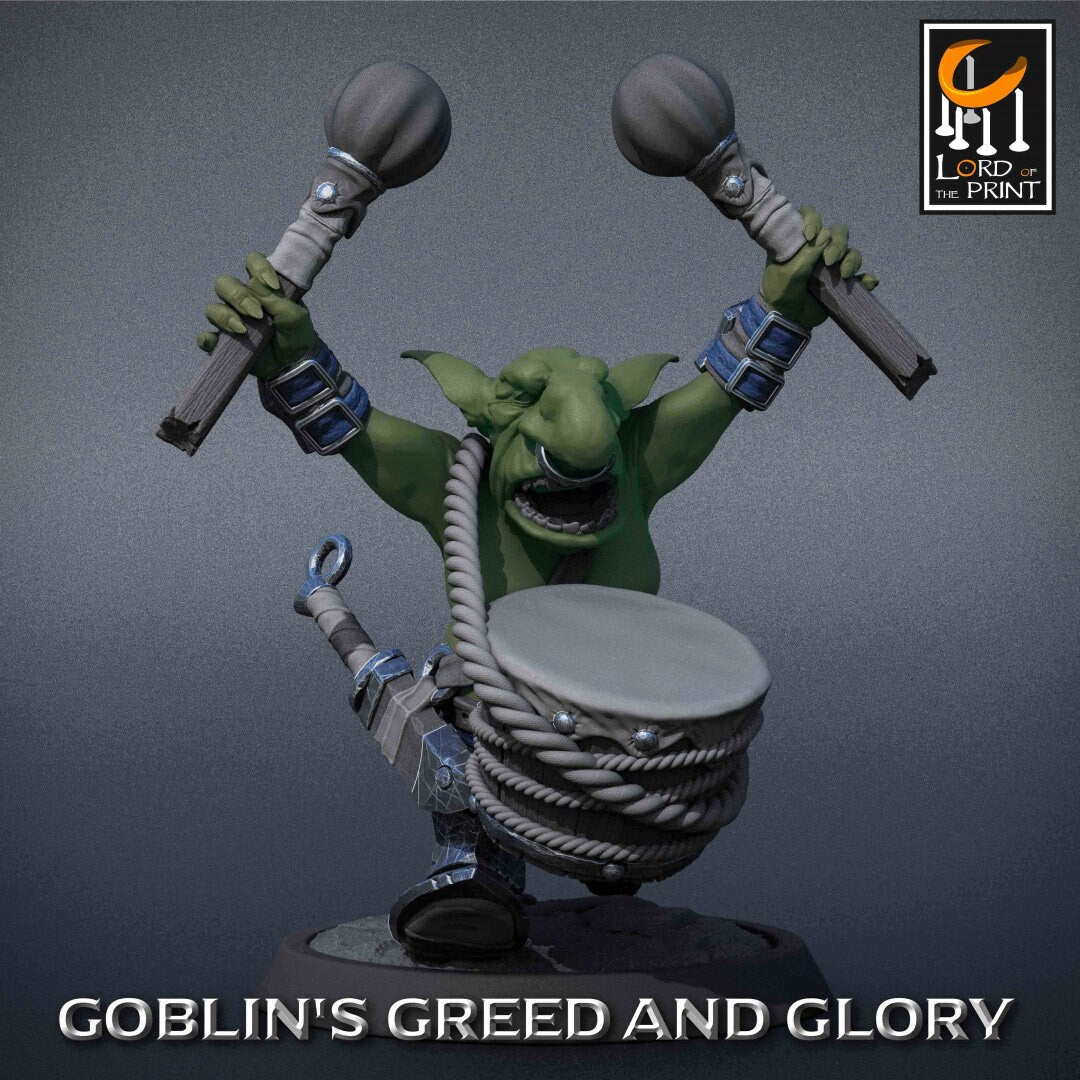 Goblin Support | RPG Miniature for Dungeons and Dragons|Pathfinder|Tabletop Wargaming | Goblin Miniature | Lord of the Print