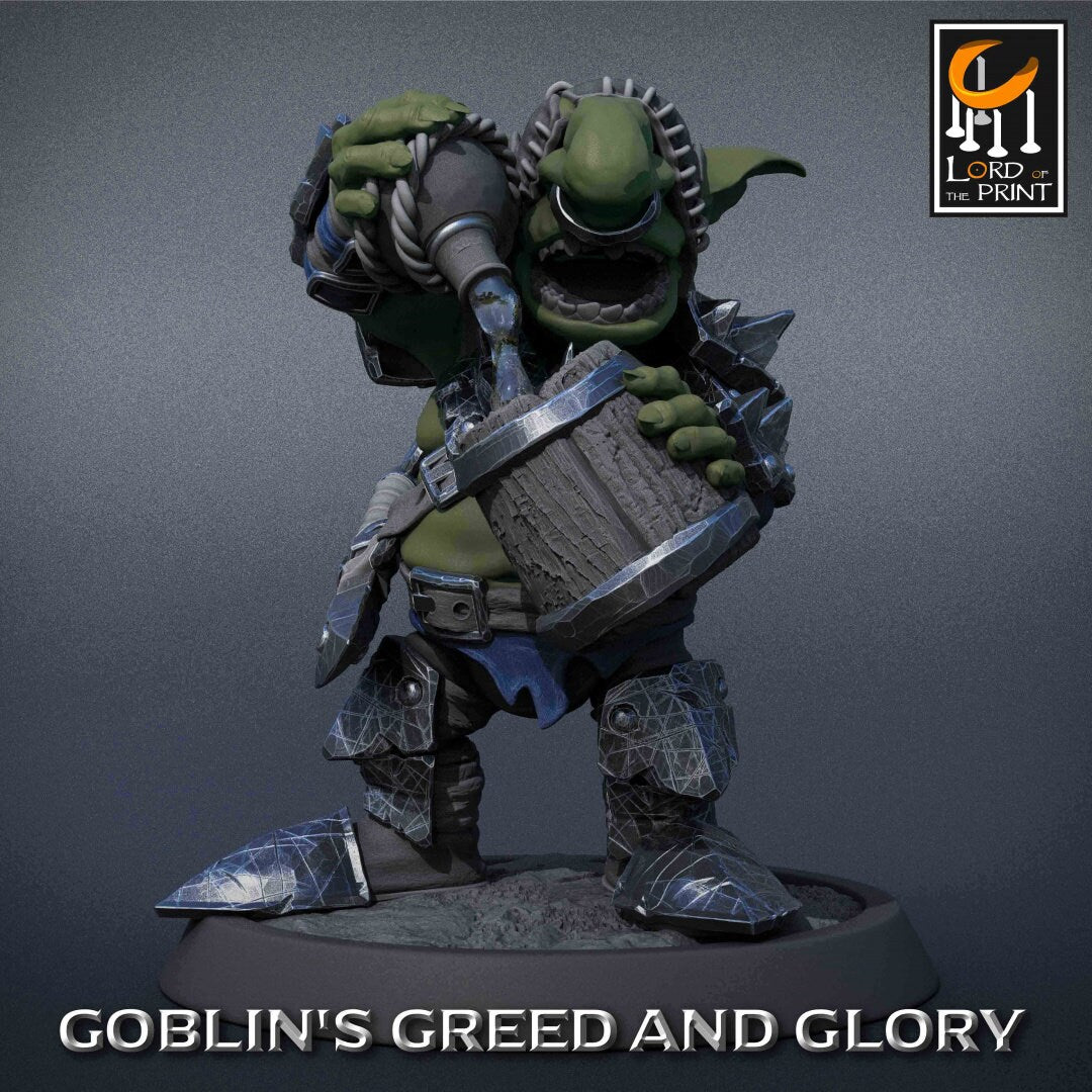Goblin Party | RPG Miniature for Dungeons and Dragons|Pathfinder|Tabletop Wargaming | Goblin Miniature | Lord of the Print