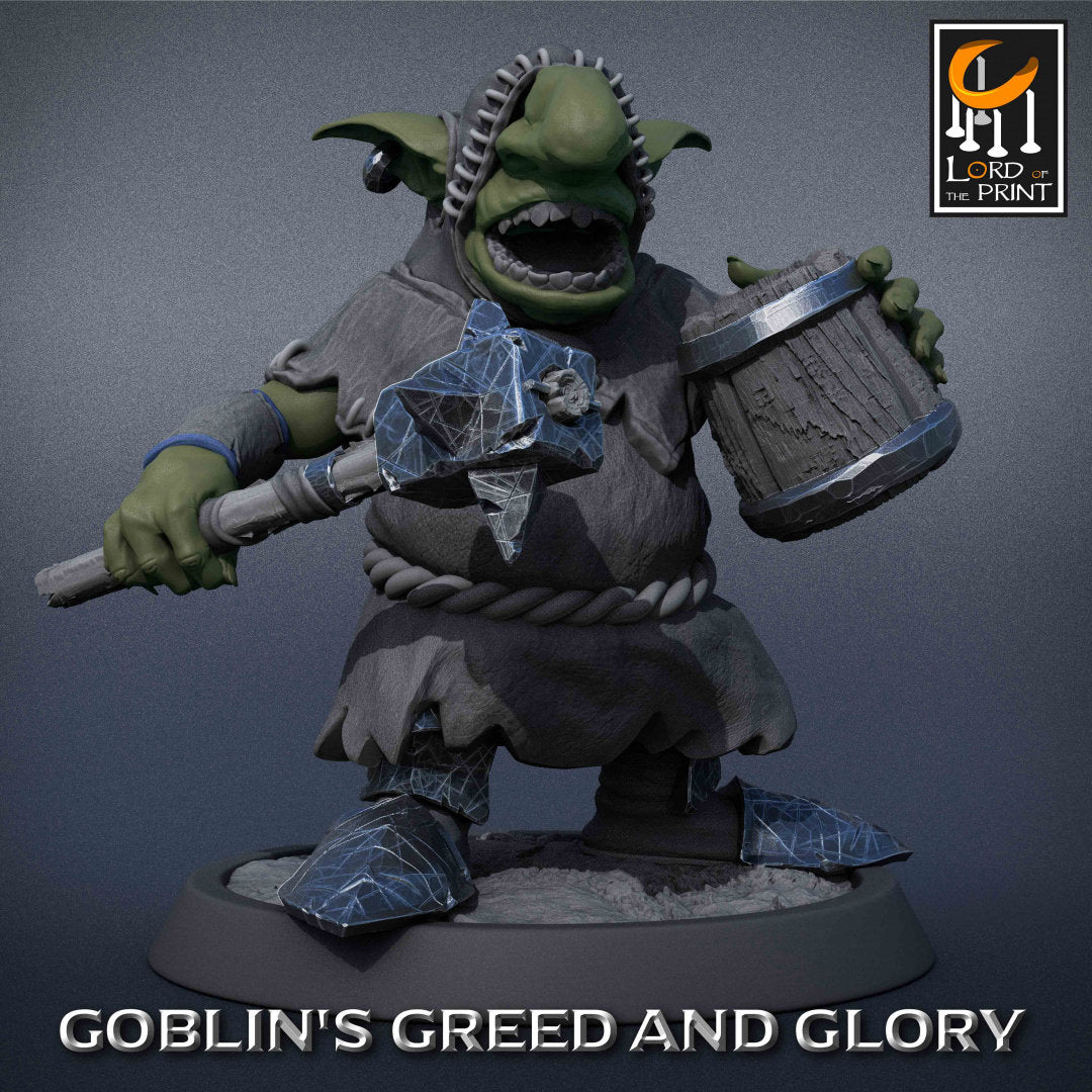 Goblin Party | RPG Miniature for Dungeons and Dragons|Pathfinder|Tabletop Wargaming | Goblin Miniature | Lord of the Print