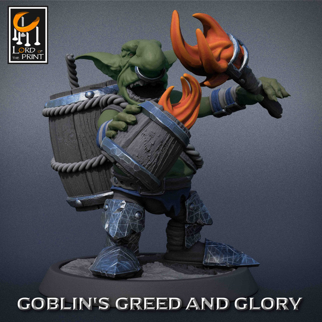Goblin Party | RPG Miniature for Dungeons and Dragons|Pathfinder|Tabletop Wargaming | Goblin Miniature | Lord of the Print