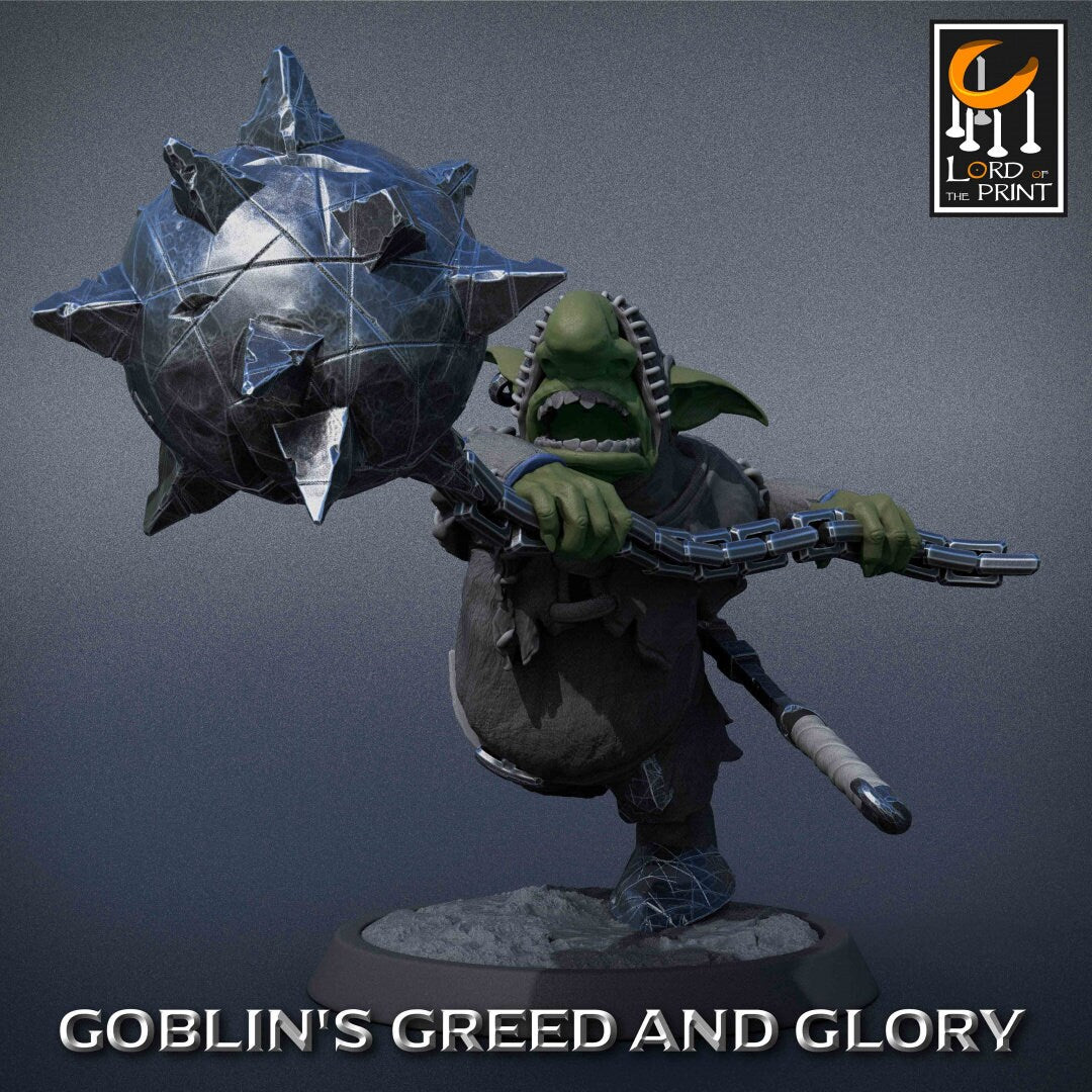 Goblin Monks B | RPG Miniature for Dungeons and Dragons|Pathfinder|Tabletop Wargaming | Goblin Miniature | Lord of the Print