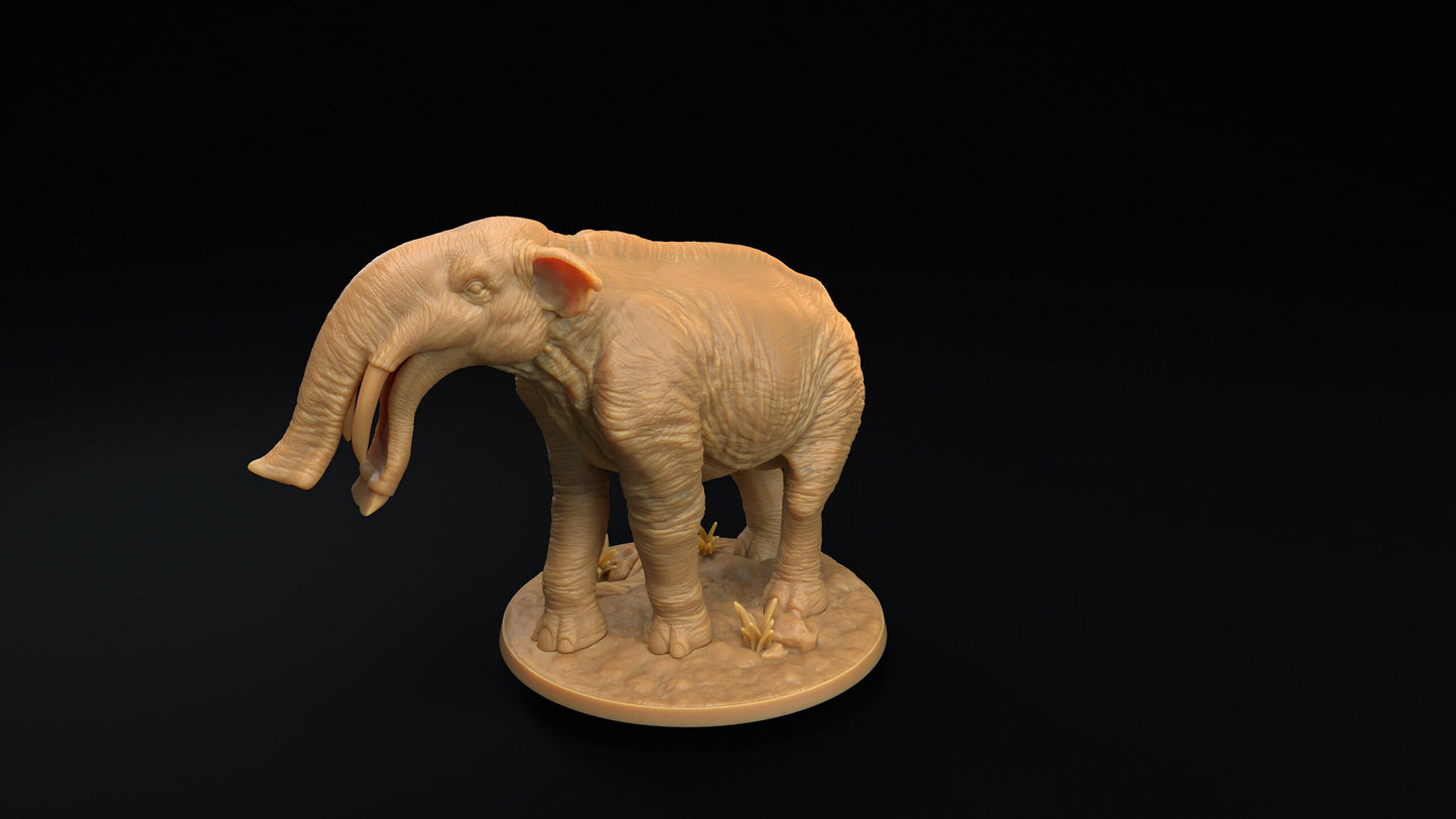 Platybelodon | RPG Miniature for Dungeons and Dragons|Pathfinder|Tabletop Wargaming | Beast Miniature | Dragon Trappers Lodge