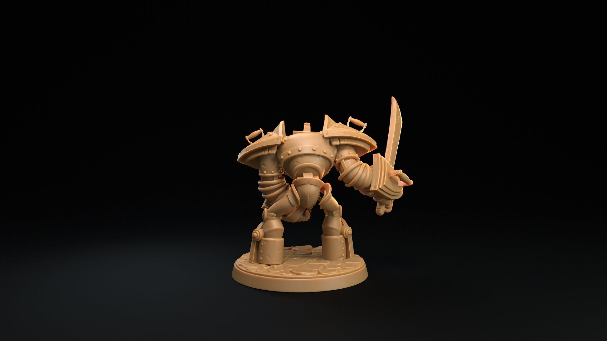 Iron Golem | RPG Miniature for Dungeons and Dragons|Pathfinder|Tabletop Wargaming | Monster Miniature | Dragon Trappers Lodge