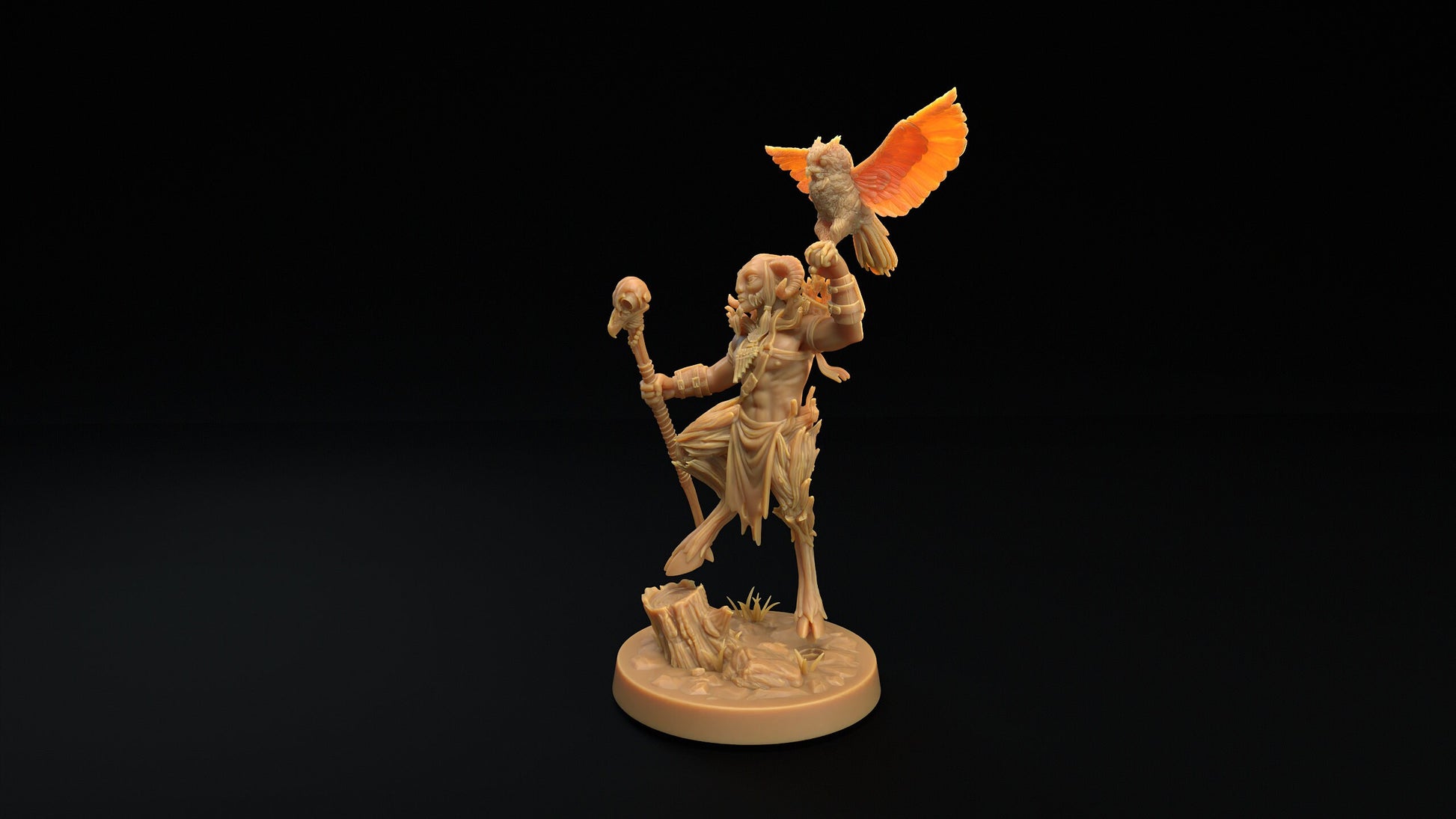 Dark Stalker | RPG Miniature for Dungeons and Dragons|Pathfinder|Tabletop Wargaming | Fey Miniature | Dragon Trappers Lodge