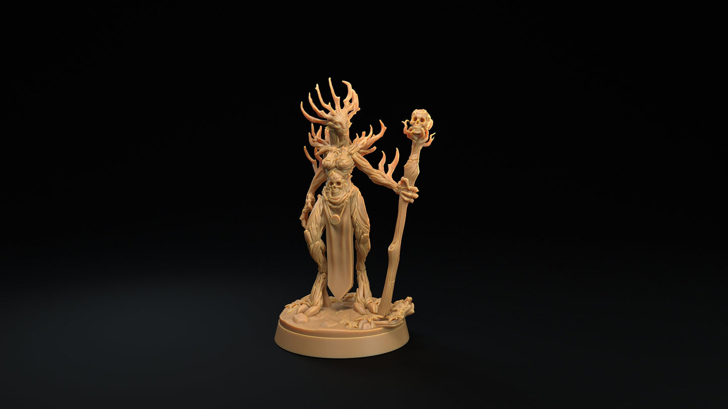 Dryad Matriarch | RPG Miniature for Dungeons and Dragons|Pathfinder|Tabletop Wargaming | Fey Miniature | Dragon Trappers Lodge