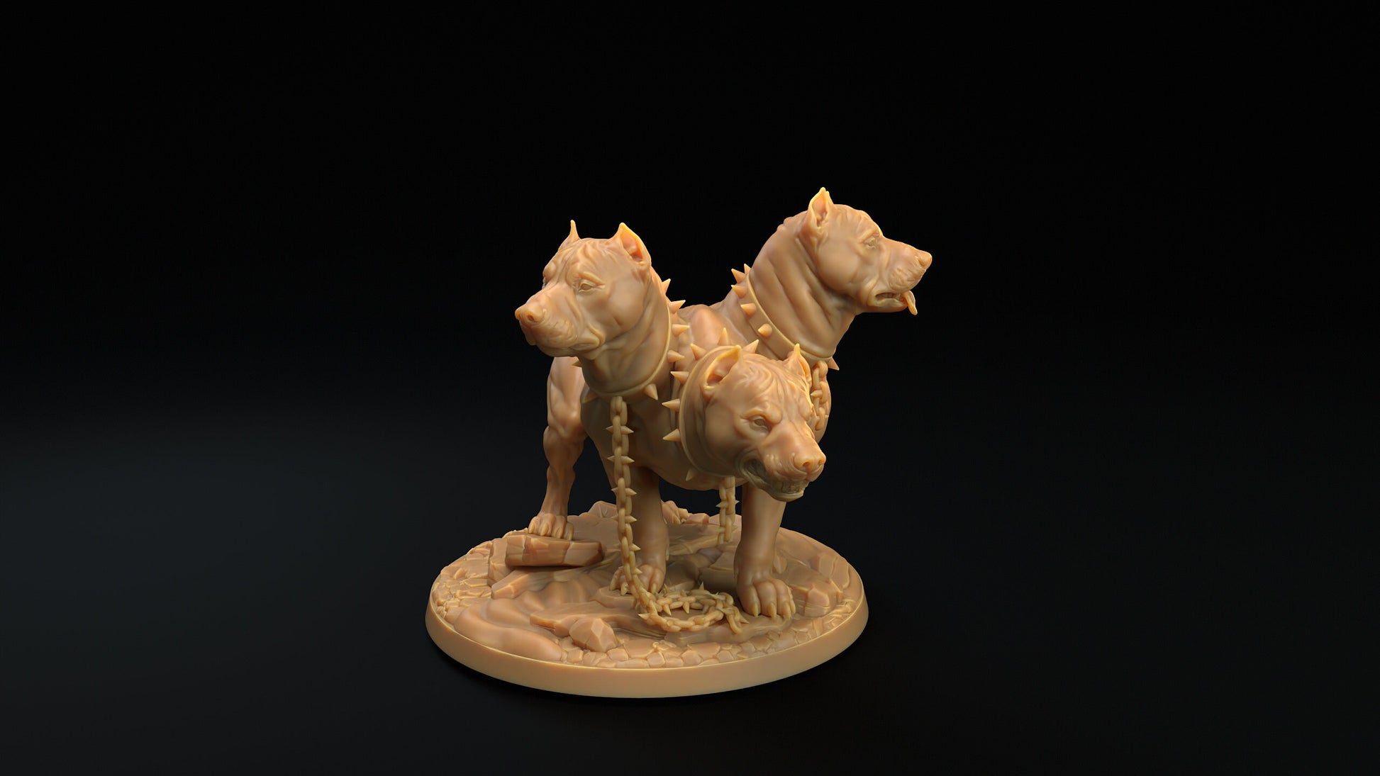 Modular Cerberus | RPG Miniature for Dungeons and Dragons|Pathfinder|Tabletop Wargaming | Monster Miniature | Dragon Trappers Lodge