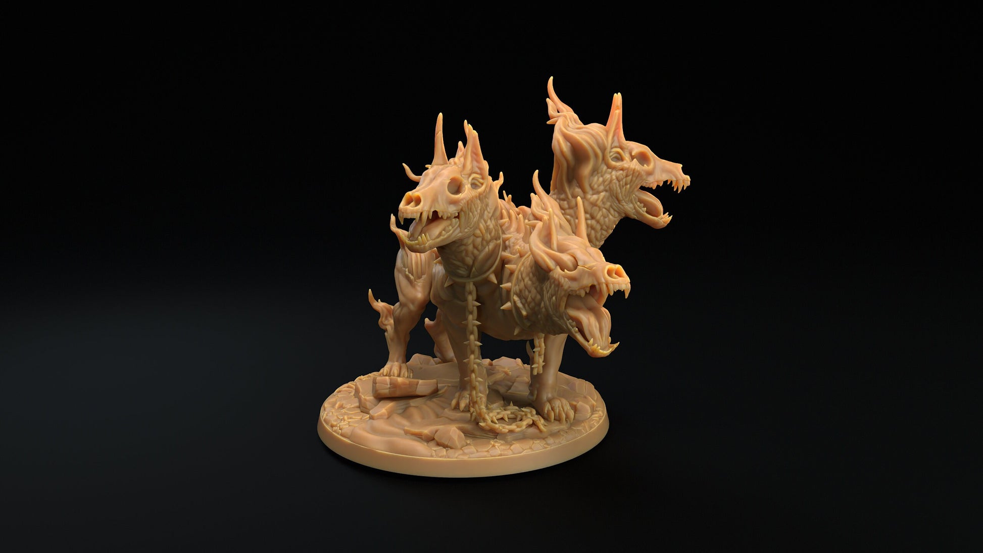 Modular Cerberus | RPG Miniature for Dungeons and Dragons|Pathfinder|Tabletop Wargaming | Monster Miniature | Dragon Trappers Lodge