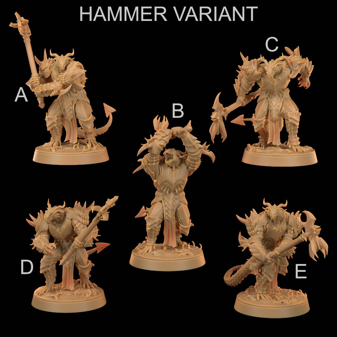 Drakoth Infernals | RPG Miniature for Dungeons and Dragons|Pathfinder|Tabletop Wargaming | Demon Miniature | Dragon Trappers Lodge
