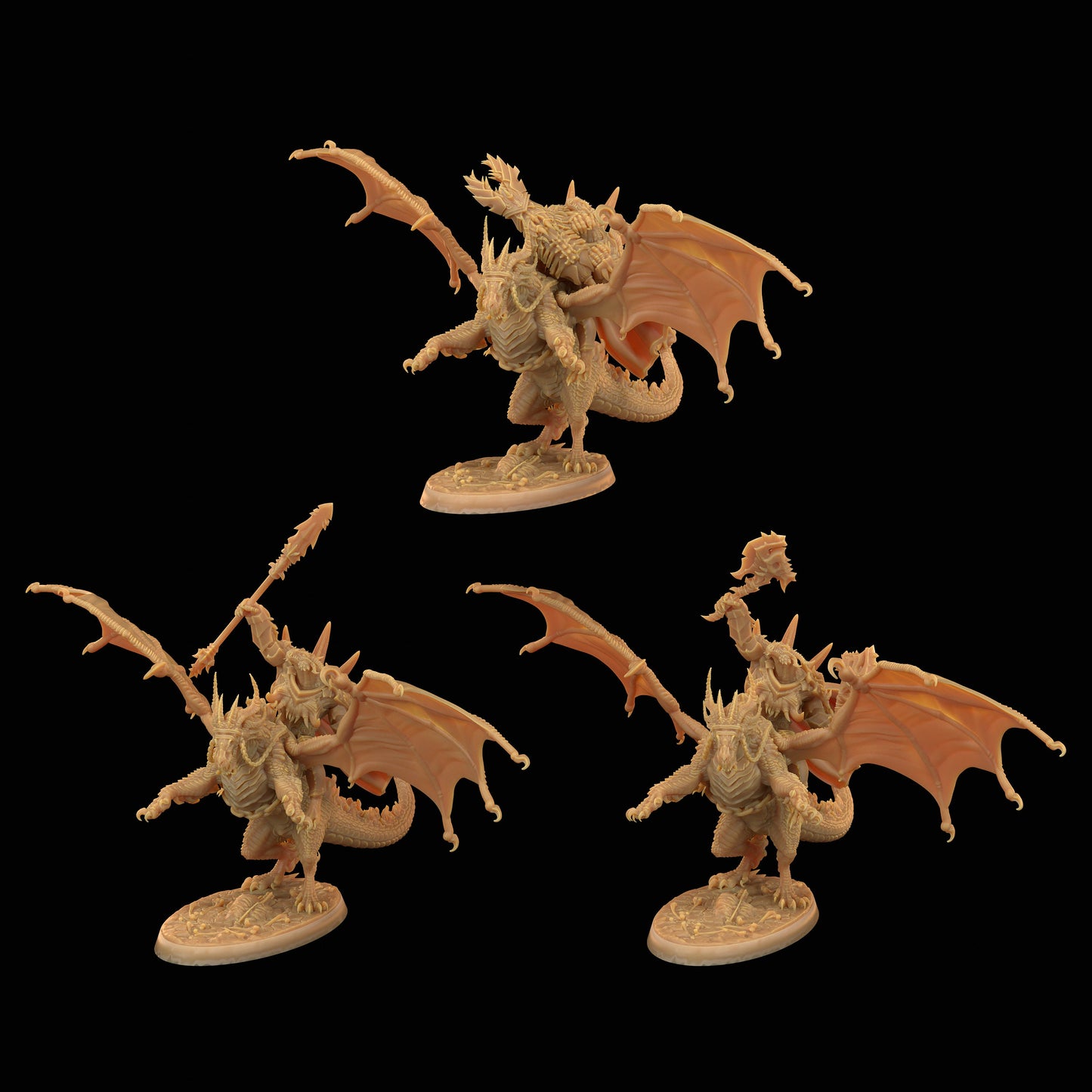 Infernal Zealot | RPG Miniature for Dungeons and Dragons|Pathfinder|Tabletop Wargaming | Demon Miniature | Dragon Trappers Lodge