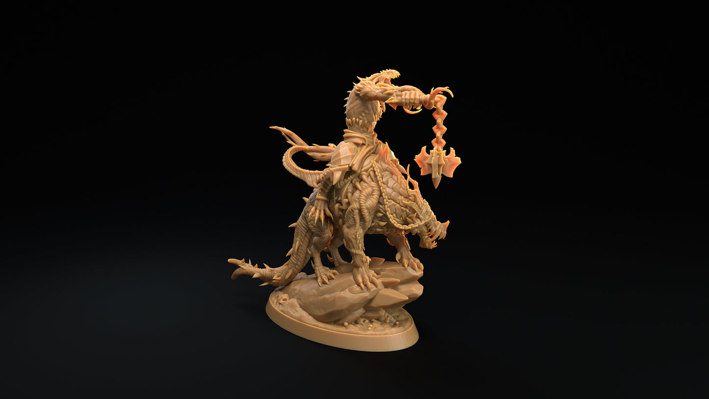 Abyssal Wardrake | RPG Miniature for Dungeons and Dragons|Pathfinder|Tabletop Wargaming | Demonic Miniature | Dragon Trappers Lodge