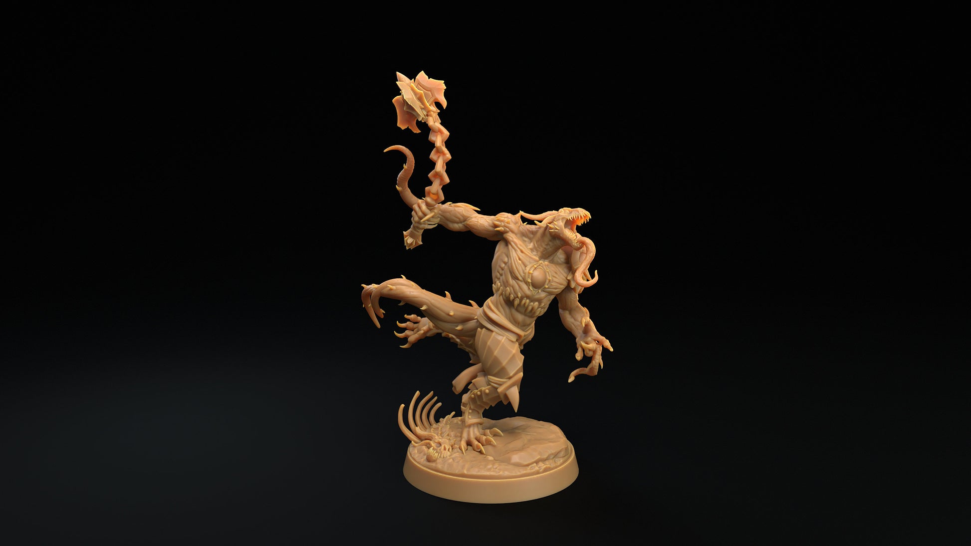 Drakoth Defilers | RPG Miniature for Dungeons and Dragons|Pathfinder|Tabletop Wargaming | Demon Miniature | Dragon Trappers Lodge