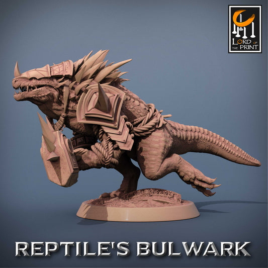Lizardmen | RPG Miniature for Dungeons and Dragons|Pathfinder|Tabletop Wargaming | Humanoid Miniature | Lord of the Print