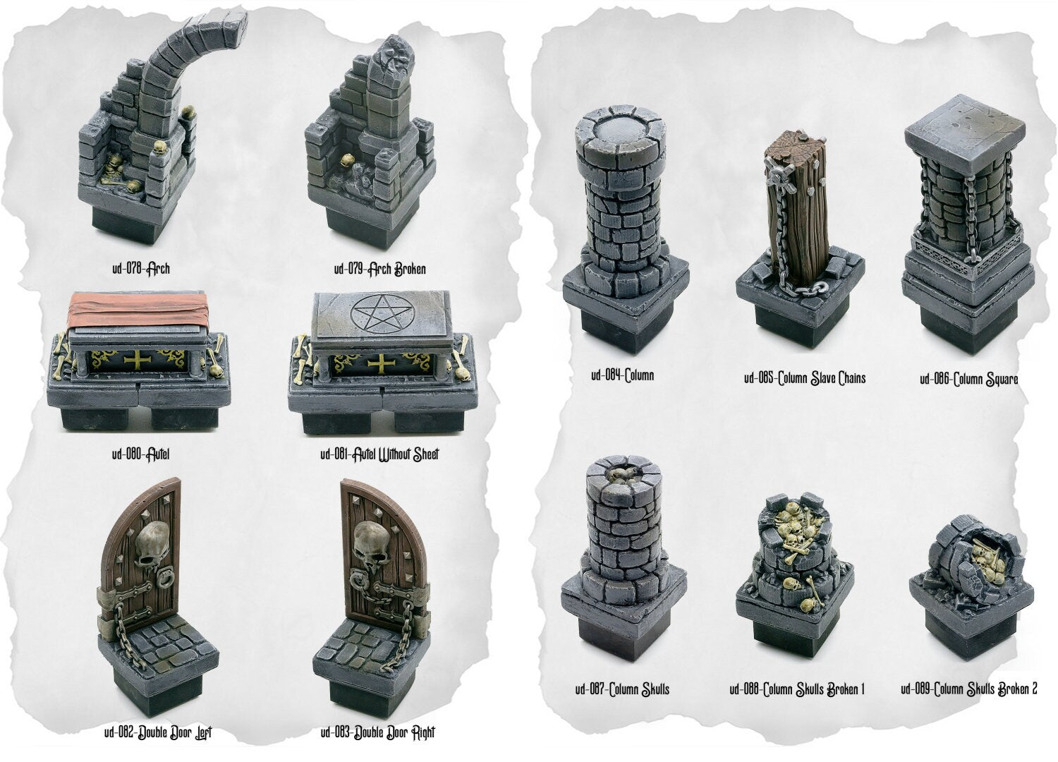 The Ultimate Dungeon | Modular Terrain | RPG Miniature for Dungeons and Dragons|Pathfinder|Tabletop | Scatter Terrain | Dungeon Blocks