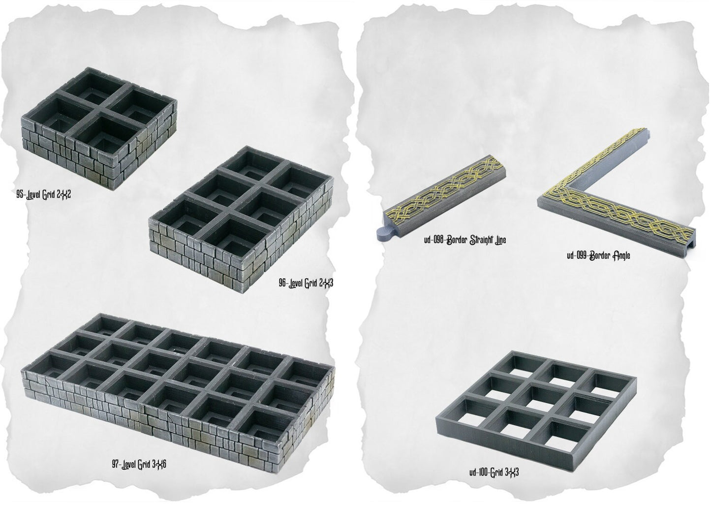 The Ultimate Dungeon | Modular Terrain | RPG Miniature for Dungeons and Dragons|Pathfinder|Tabletop | Scatter Terrain | Dungeon Blocks