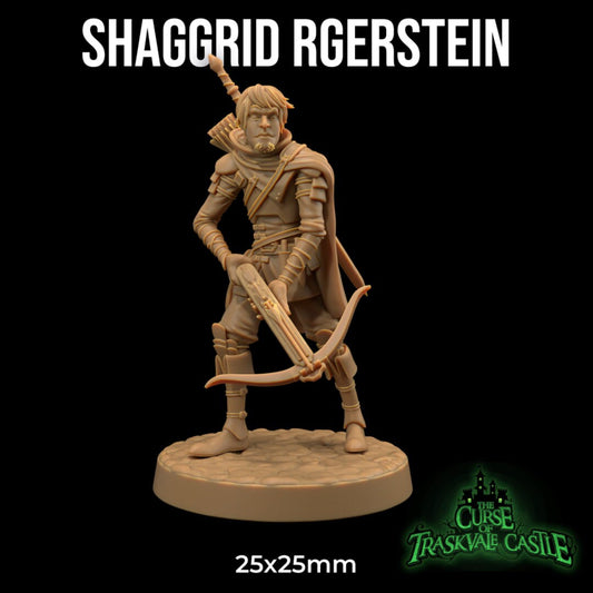 Shaggrid and Scoober | RPG Miniature for Dungeons and Dragons|Pathfinder|Tabletop Wargaming | Human Miniature | Dragon Trappers Lodge